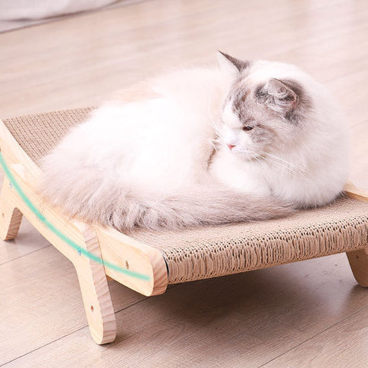 Adjustable Wooden Cat Scratcher